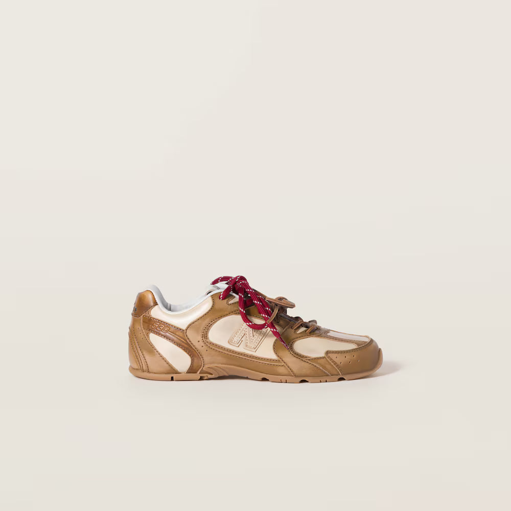 530 SL Runner – Deco’ Calf Leather & Suede Edition (Cinnamon / Travertine Gray) Women