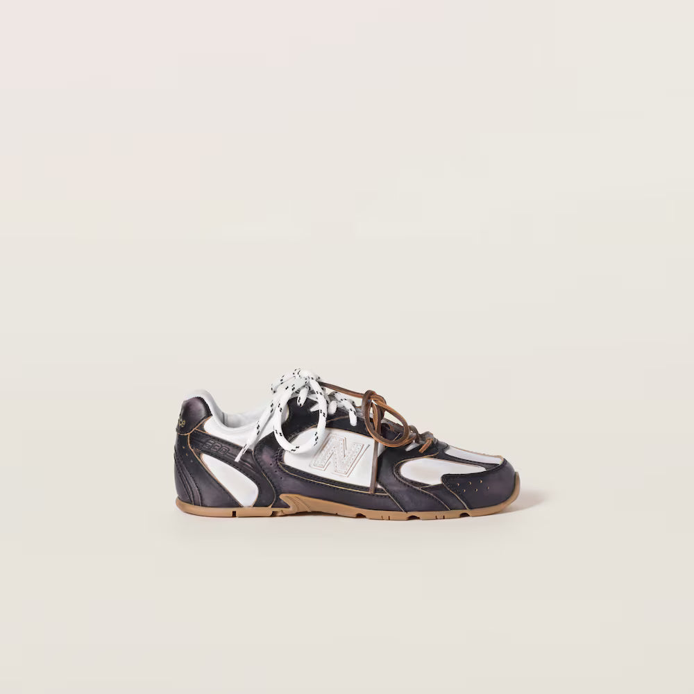 530 SL Runner – Deco’ Calf Leather & Suede Edition (Black / White) Women