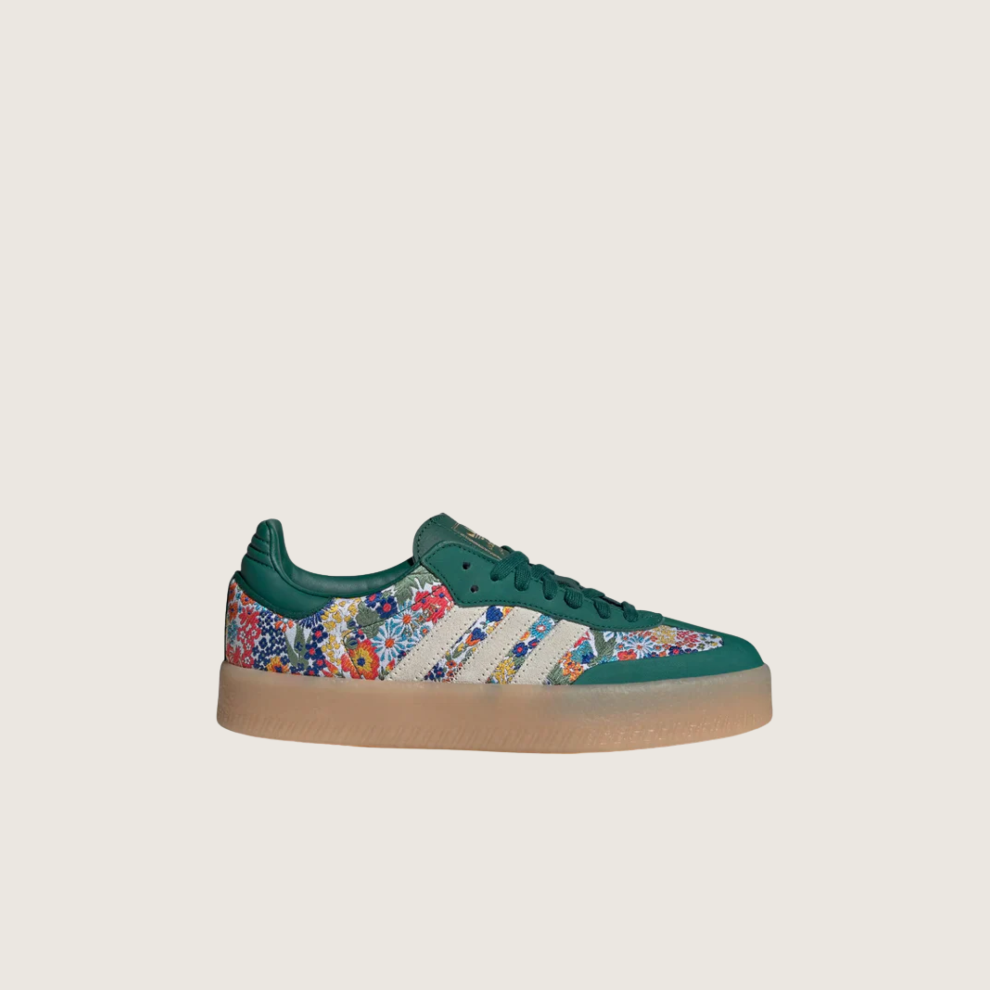 Gzl x L. London Floral Sambae Collegiate Green