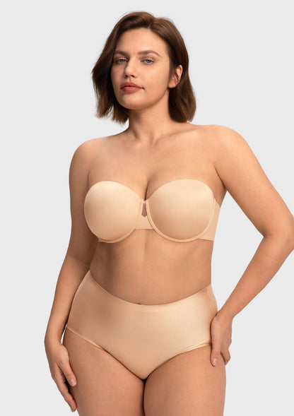 Silicone-Free Lightlined Strapless Bra