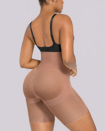 High-Waisted Mid Thigh Short